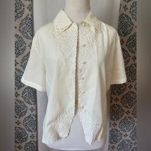 80’s button up short sleeve shirt